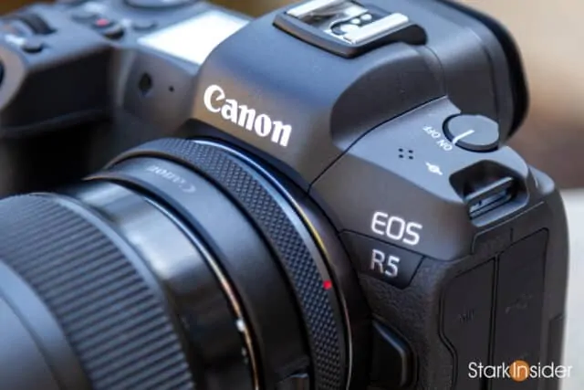 Canon EOS R5 - Front