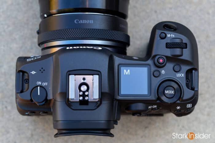 Canon EOS R5 - Top Plate Controls and Dials