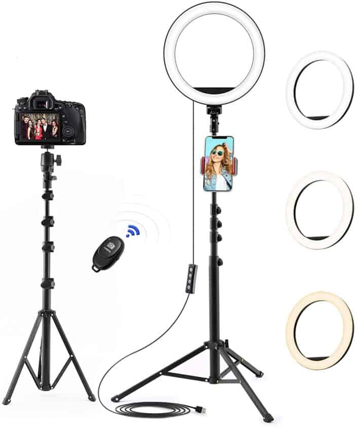 Ring Light - Tips for shooting corporate work videos from home