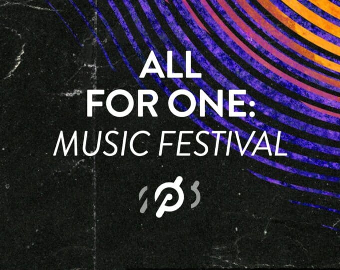 Peloton All For One Music Festival artists schedule