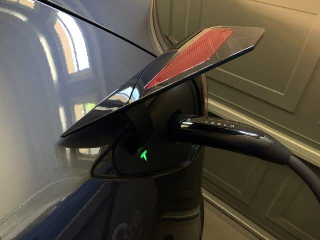 Tesla Model Y charging Tesla Model Y charging