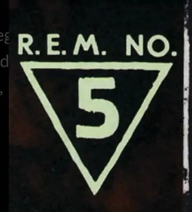 R.E.M. No. 5 - Graphic Design and Logo
