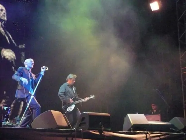 R.E.M. on tour in 2008