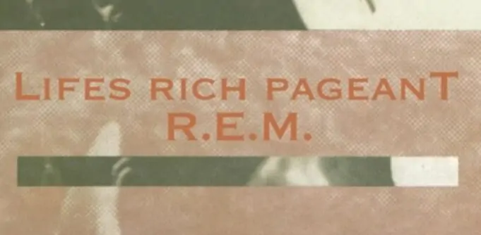 REM Lifes Rich Pageant - Graphic Design and Logo