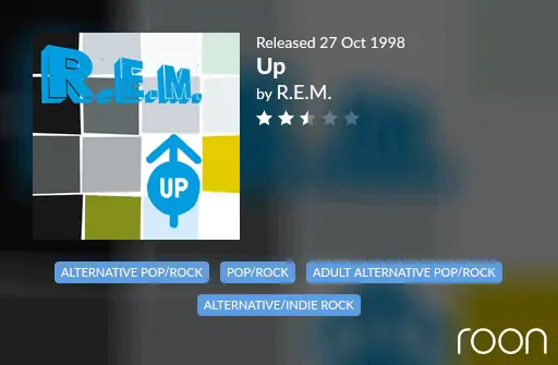 Up Allmusic Review 1998 REM revisited