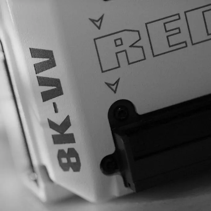 RED V-Raptor 8K closeup