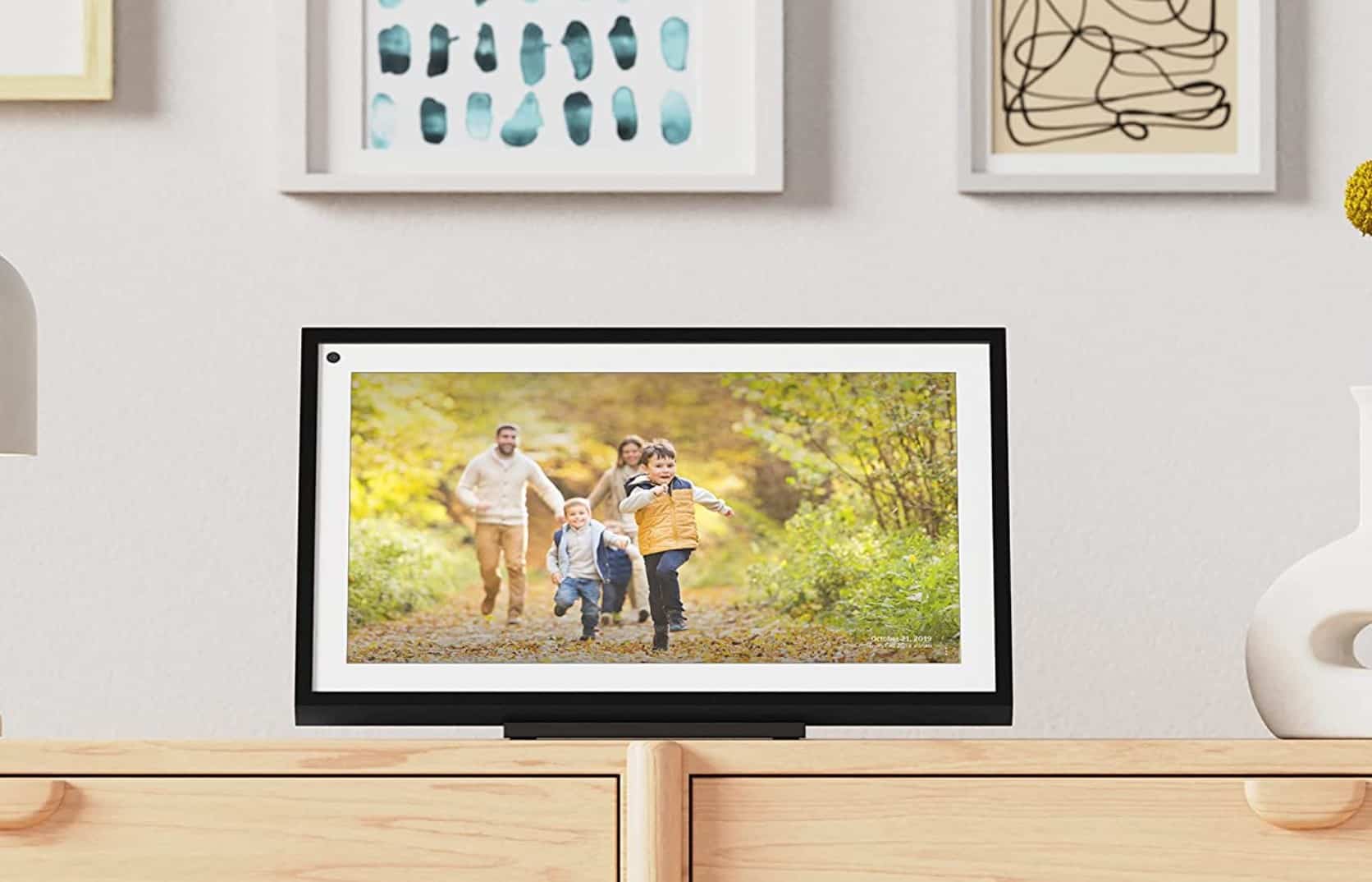 Echo Show 15 is a big smart display you can hang on a wall