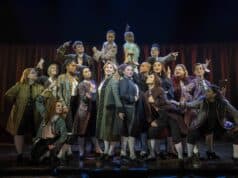 “Sit Down, John” - The National Tour Cast of 1776. Credit: Joan Marcus.