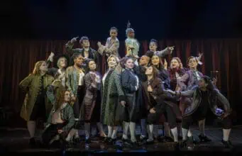“Sit Down, John” - The National Tour Cast of 1776. Credit: Joan Marcus.