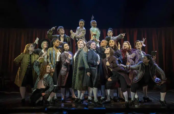 “Sit Down, John” - The National Tour Cast of 1776. Credit: Joan Marcus.