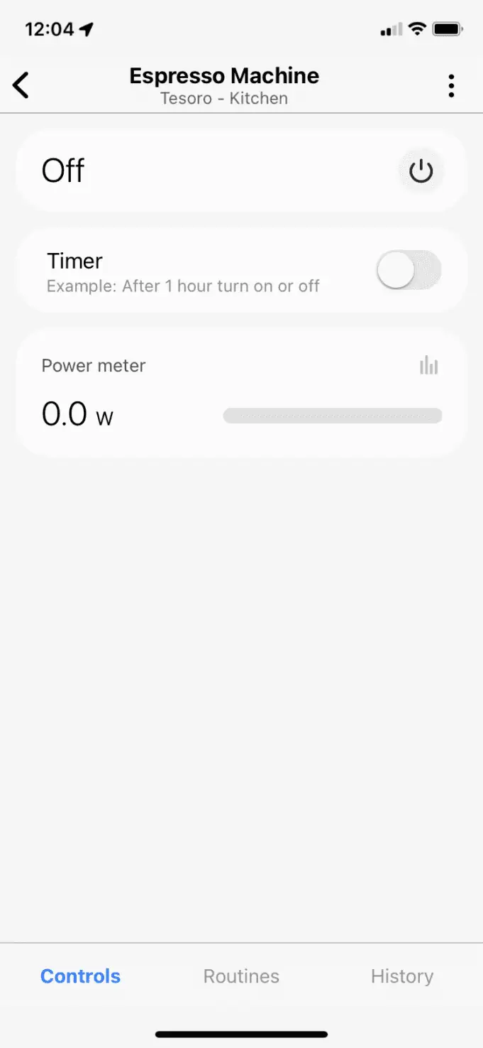 How to use Samsung Smartthings to turn on an espresso or coffee machine