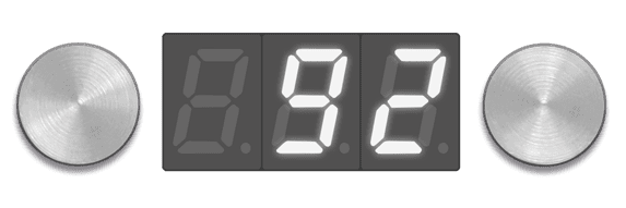 Ascaso Steel Uno PID control display