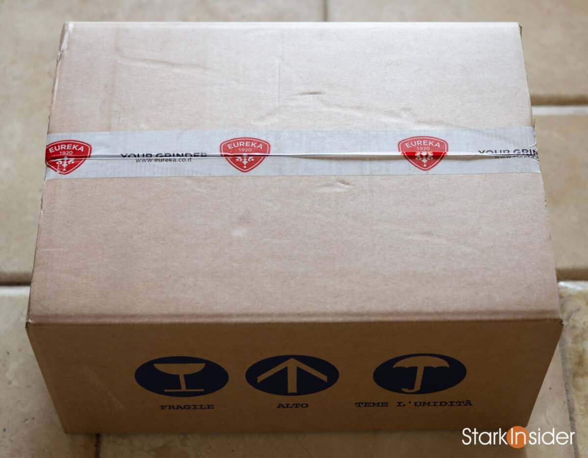 Eureka Mignon Specialita espresso grinder - Unboxing