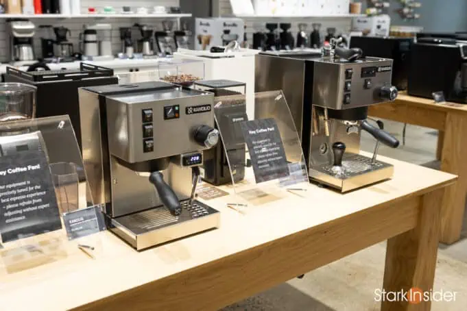 The Seattle Coffee Gear experience at Stanford Shopping Center