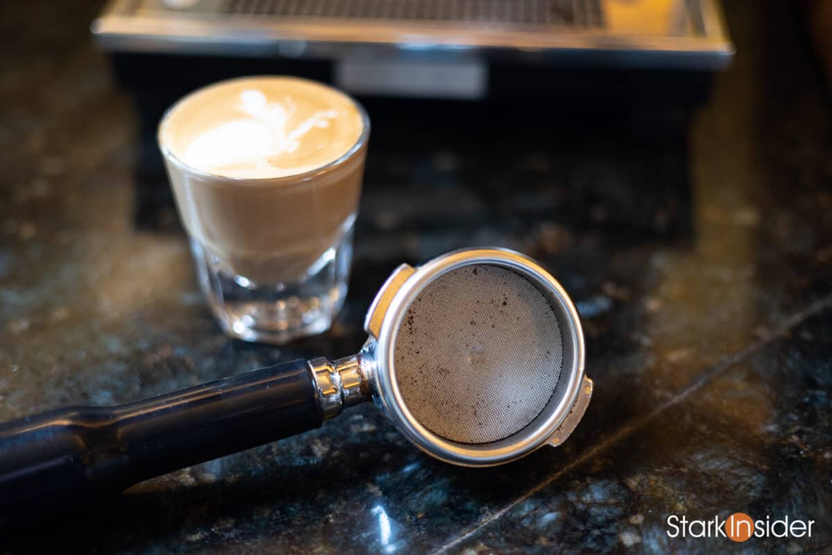 Espresso puck screen test results showing coffee extraction effectiveness comparison