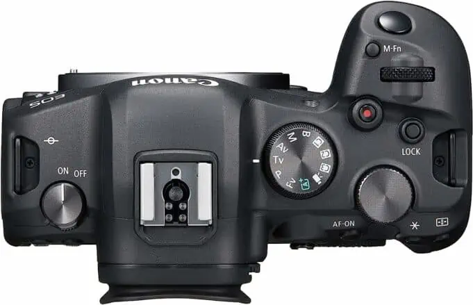 Canon EOS R6 top panel - review verdict