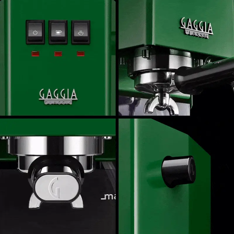 Gaggia Classic Energy Vibes Evo espresso machine line-up