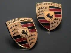 Porsche crest 2008 vs 2023