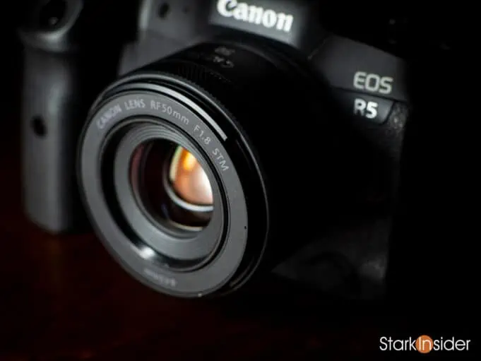 Canon 50mm EF RF lens - Best lens for video, photography
