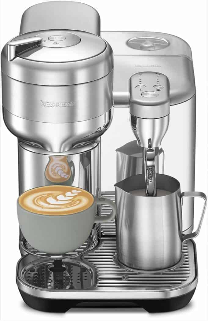Breville Nespresso Vertuo Creatista Single Serve Coffee Maker Breville Nespresso Vertuo Creatista Single Serve Coffee Maker
