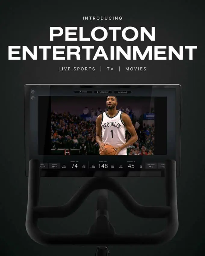 Peloton Entertainment - Live Sportts - TV - Movies - Announcement, feature, details, and streaming services