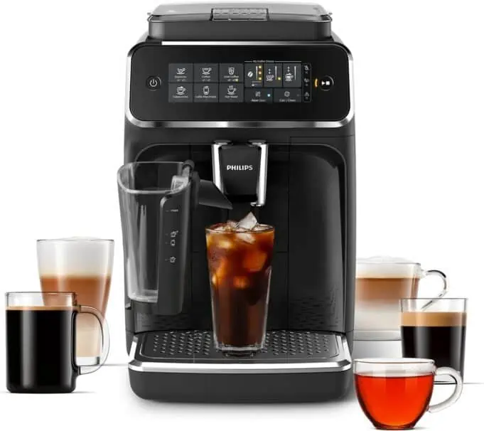Philips 3200 espresso machine iced coffee