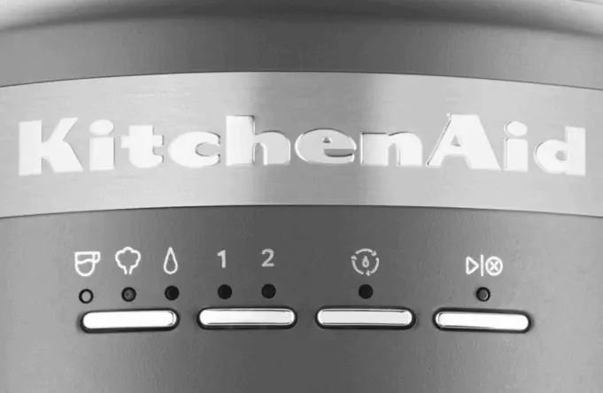 KitchenAid Semi-Automatic Espresso Machine - Front Control Panel - Close-up view
