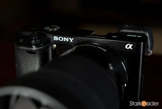 Sony a6000 - front