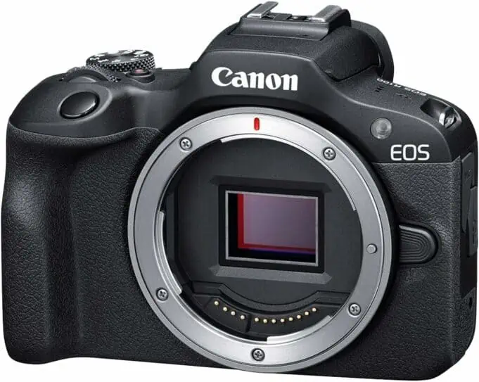 Best Mirrorless Cameras: Canon EOS R100 Mirrorless Camera