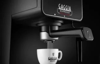 Gaggia Espresso Evolution - brew head and portafilter
