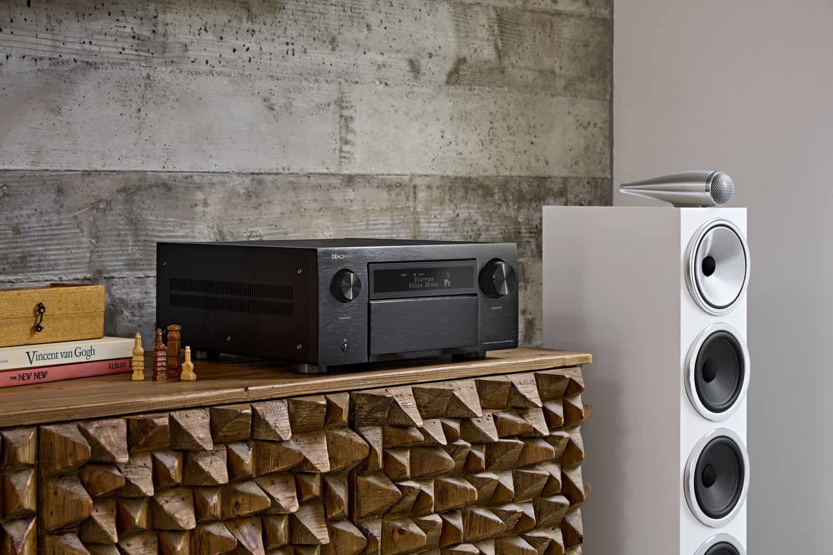 The new Denon AVR-A10H is a powerful 13.4-channel 8K home theater AVR made in Japan