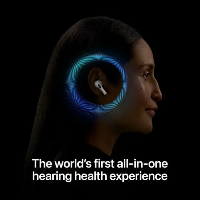 Apple iPods Pro 2 - Hearing Aid Feature in iOS 18.1