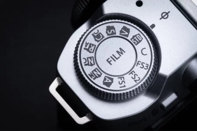 Fujifilm X-M5 film simulations dial built in on top plate