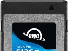 Other World Computing (OWC) Atlas Ultra CFexpress Type B Memory Cards Approved for Use by Blackmagic with Blackmagic PYXIS 6K and Blackmagic URSA Cine Digital Film Cameras