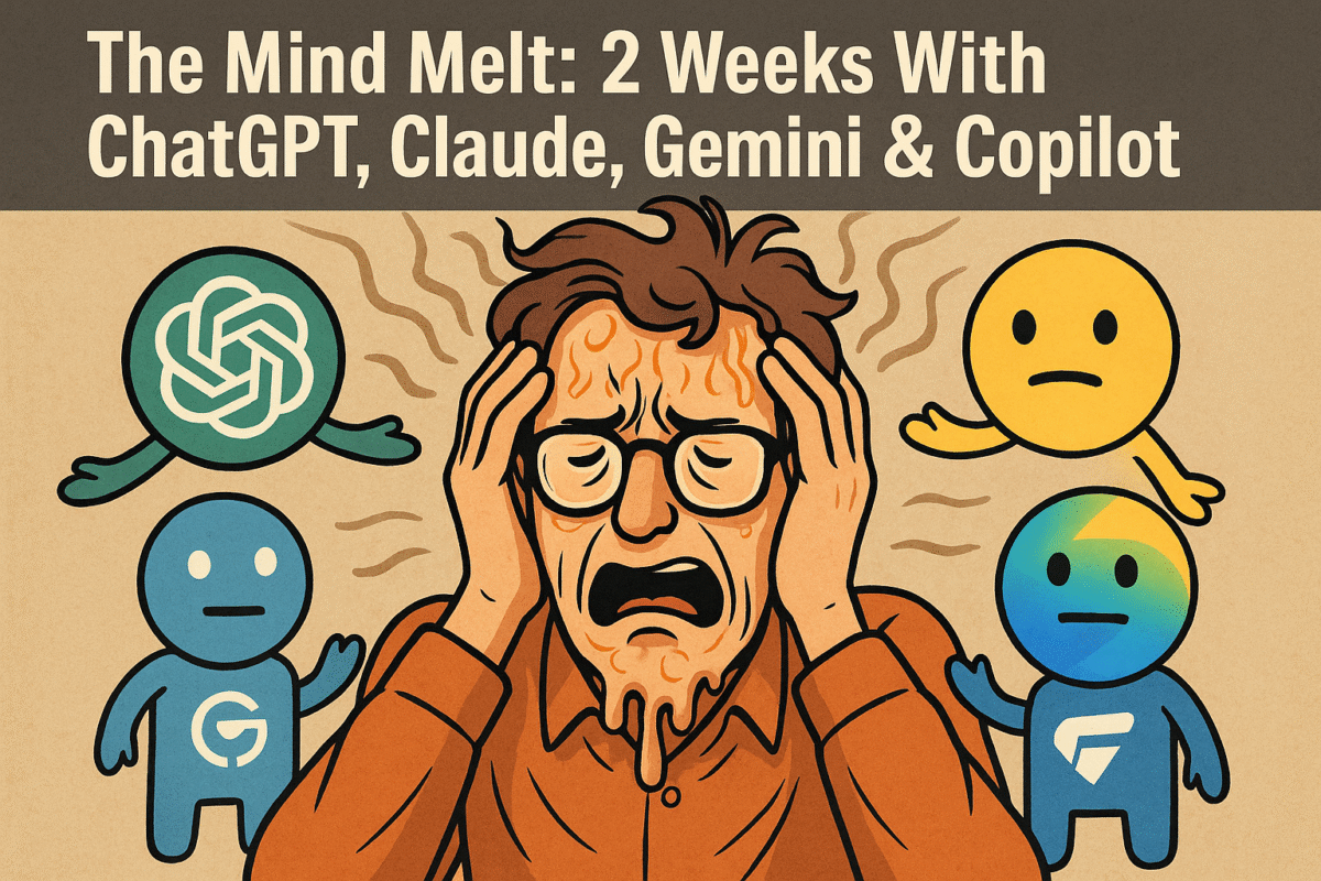 The Mind Melt: 2 Weeks With ChatGPT, Claude, Gemini & Copilot - Stark Insider