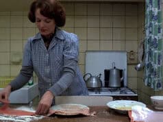 Chantal Akerman’s Jeanne Dielman prepares a meal in real time in her minimalist kitchen