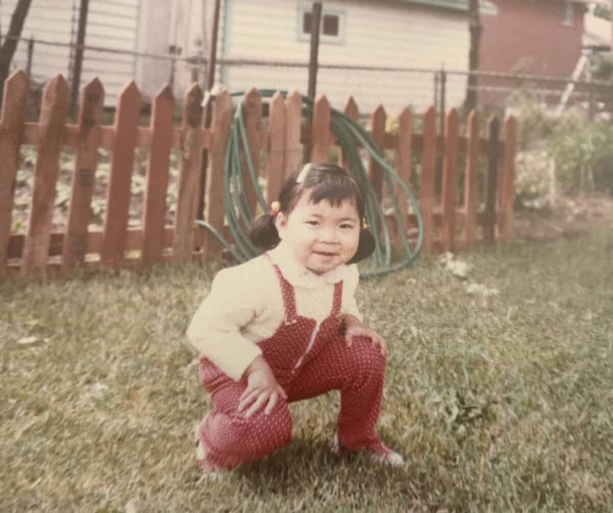 Loni Stark as a child.