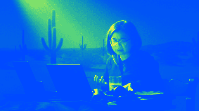 Loni Stark responding to AI Agent questions ahead of The Third Mind Summit in Loreto Mexico.