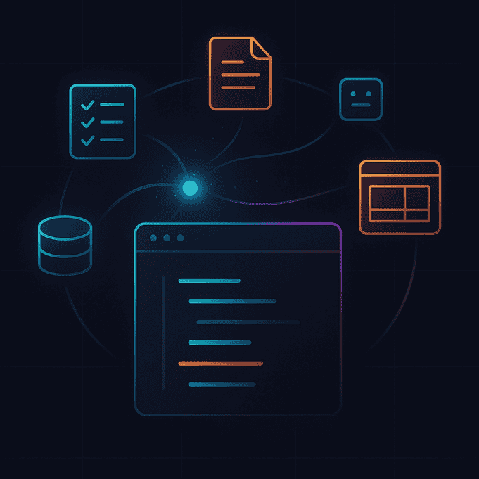 IDE Productivity Orbit New Visual Editor feature by Cursor - image demonstrating expanding scope of features being added to traditional IDEs.