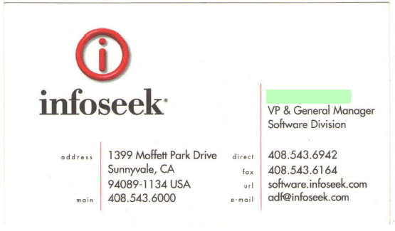 Infoseekbusinesscard