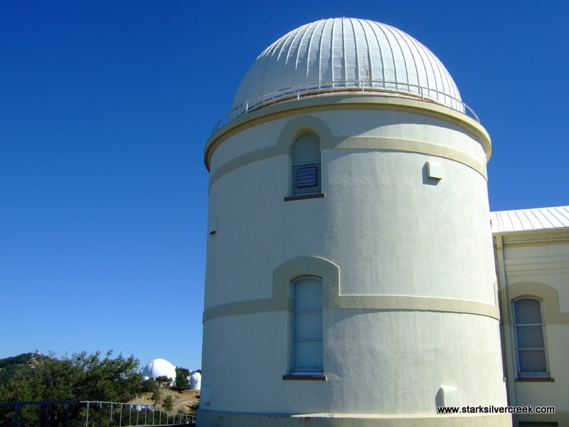 An observatory at Lick on Mount Hamilton in San Jose